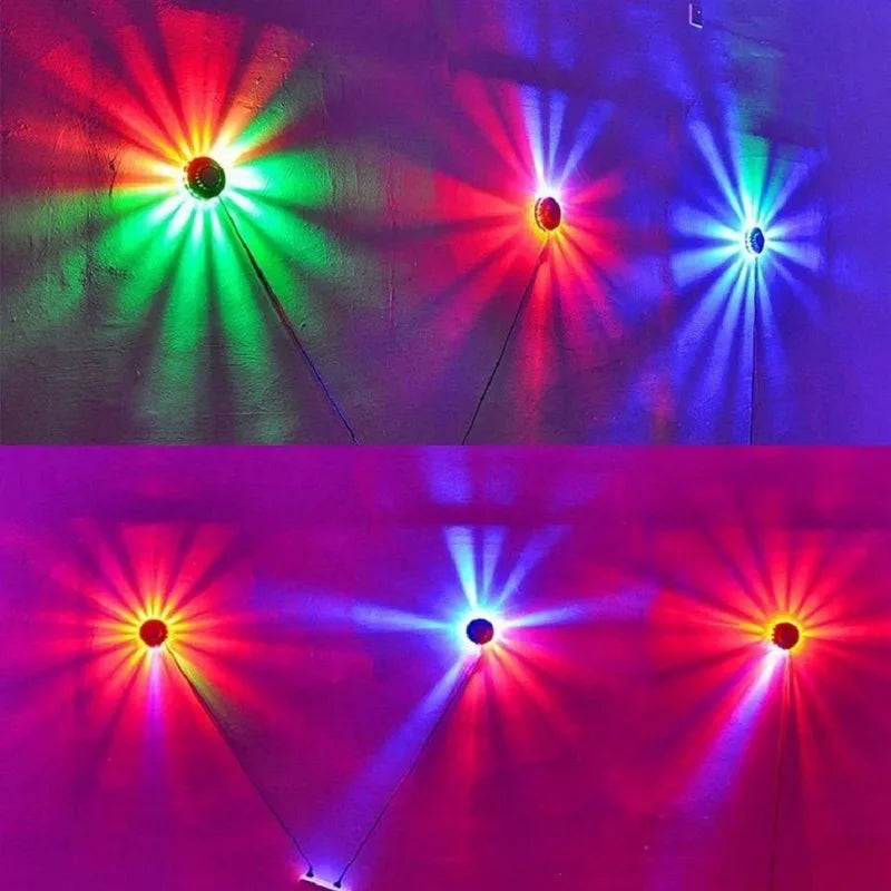 Lumières disco colorées 48 LED
