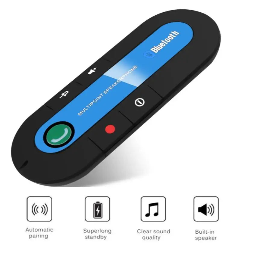 Kit Bluetooth 4.1 mains libres sans fil pour voiture