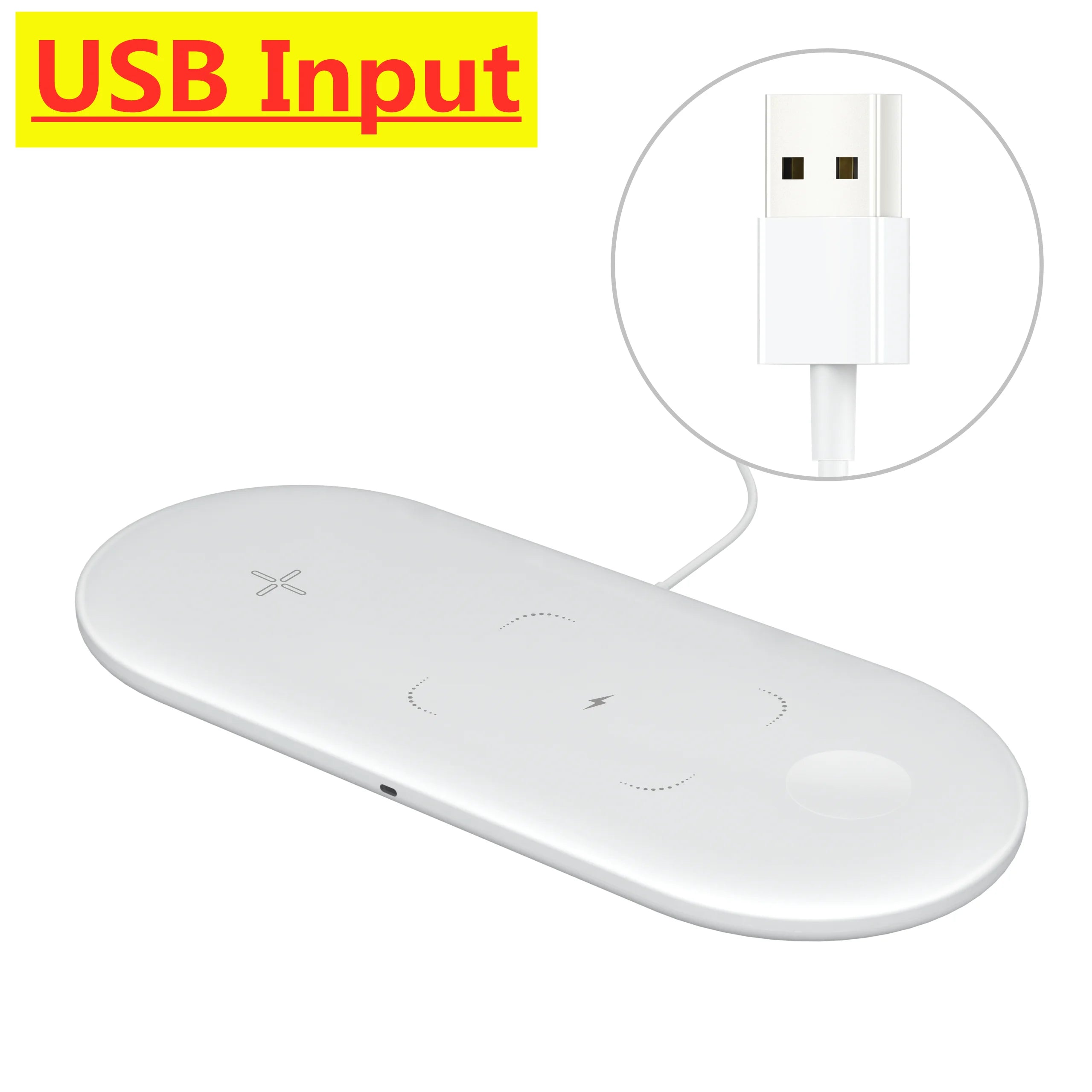 Support de chargeur sans fil 3 en 1