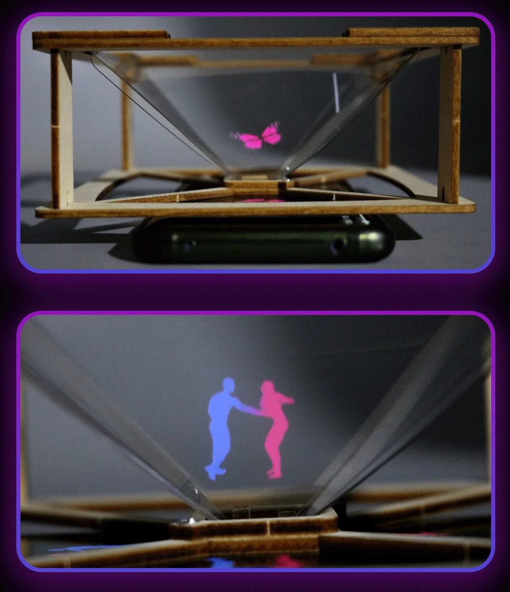 Projection holographique 3D