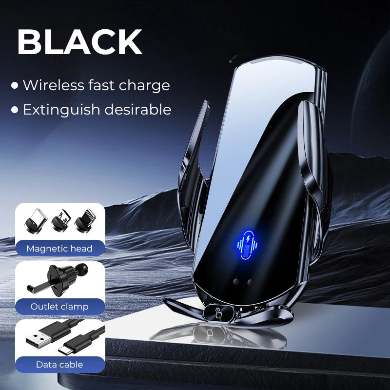 Support de téléphone de chargement sans fil pour voiture