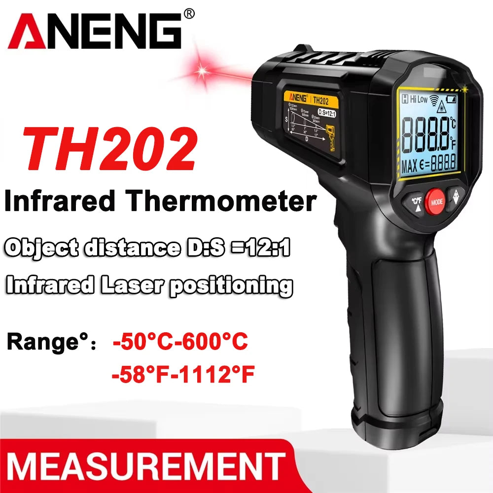 Thermomètre infrarouge sans contact -50 ~ 600 ℃