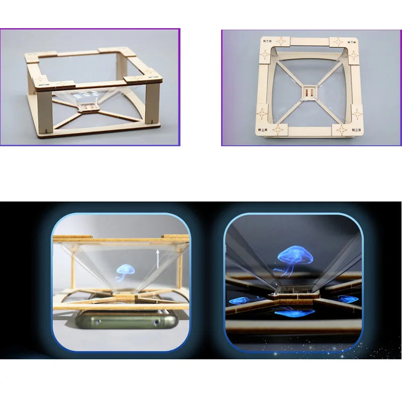 Projection holographique 3D