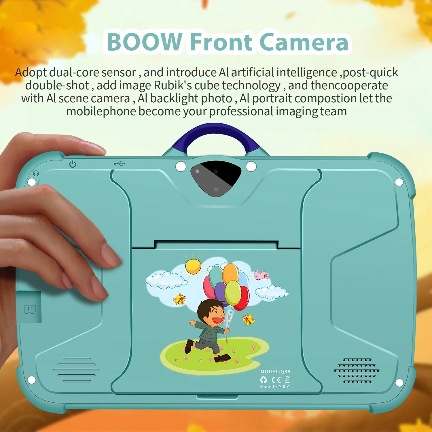 Tablette pour enfants de 7 pouces avec Android 13