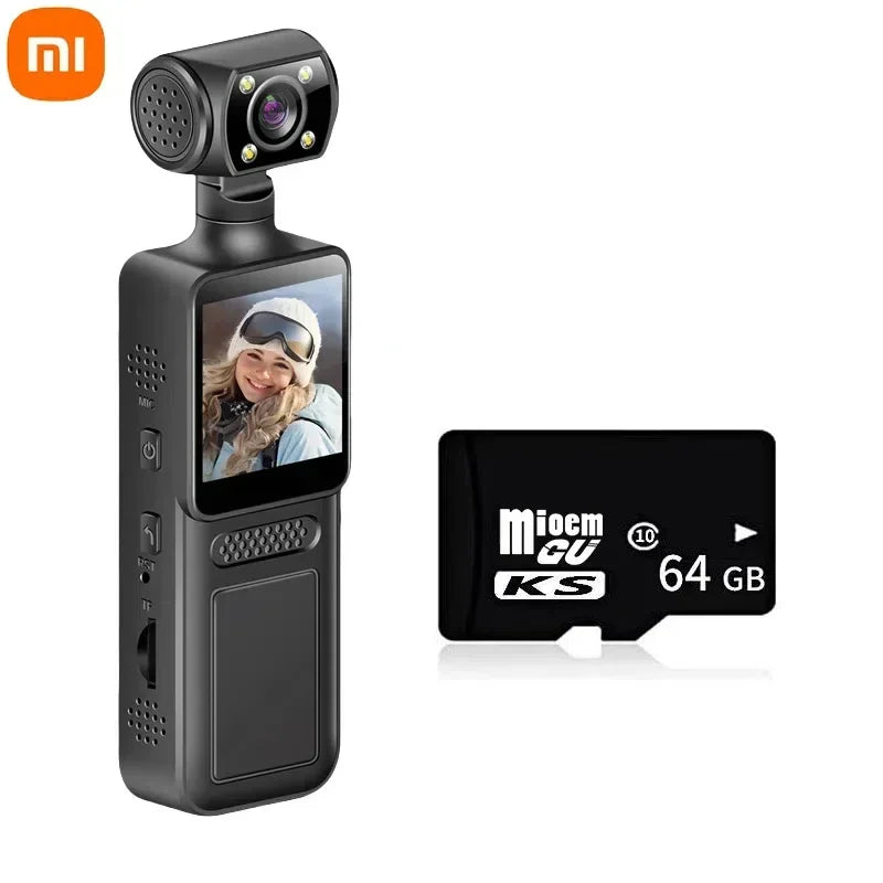 Caméra de poche portable Xiaomi 8K HD 180 °