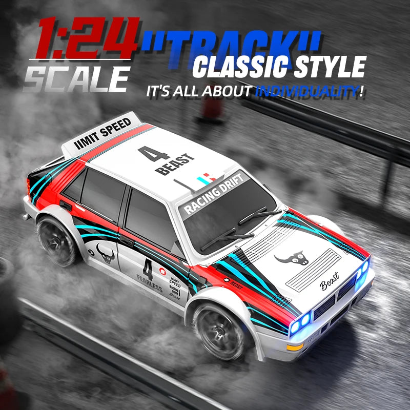 Voiture télécommandée 4x4 à l'échelle 1:24