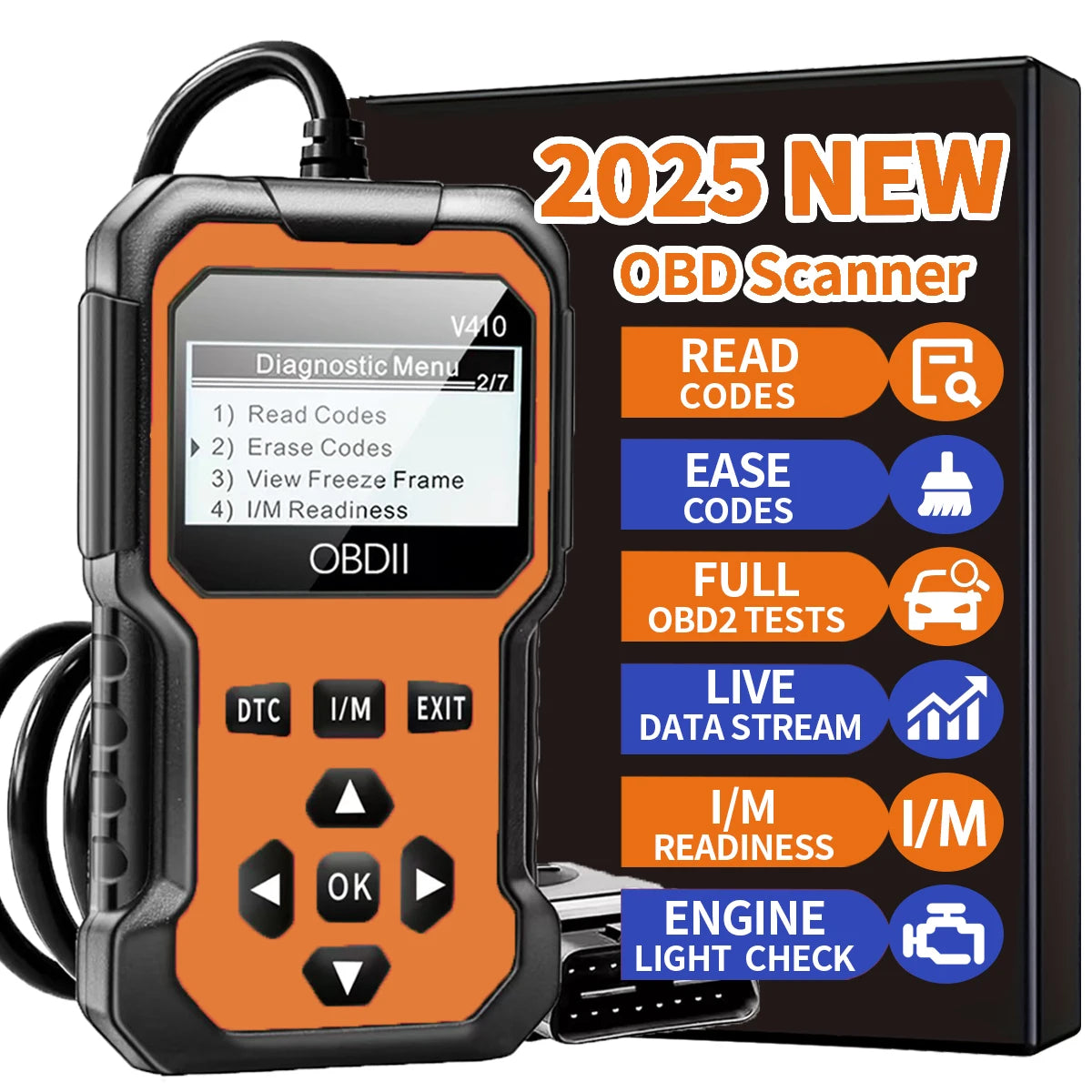 Scanner Obd2 pour voiture